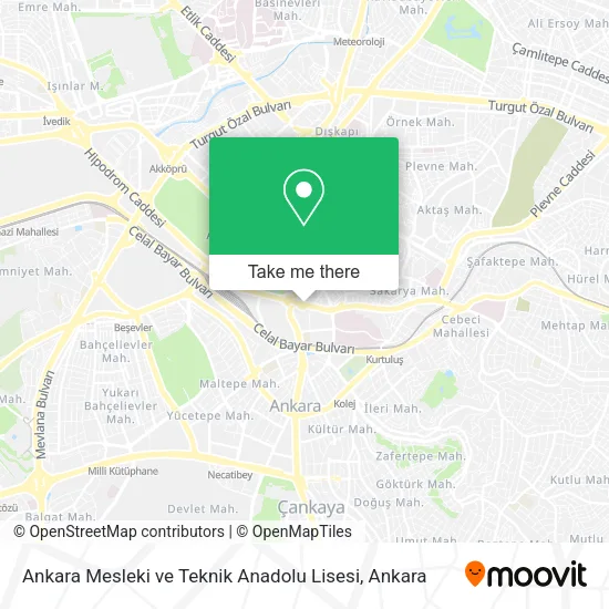 Ankara Mesleki ve Teknik Anadolu Lisesi map