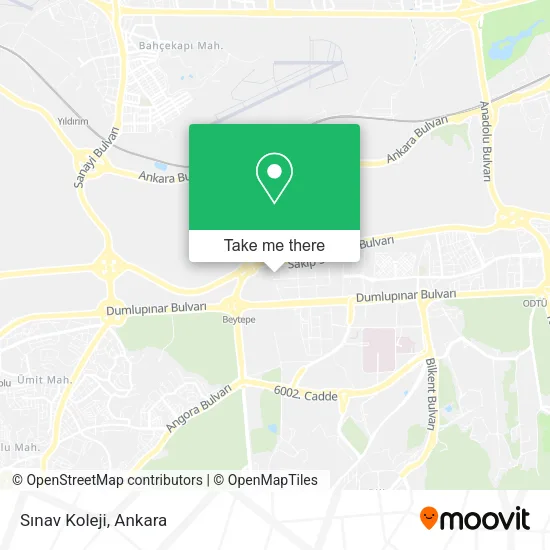 Sınav Koleji map