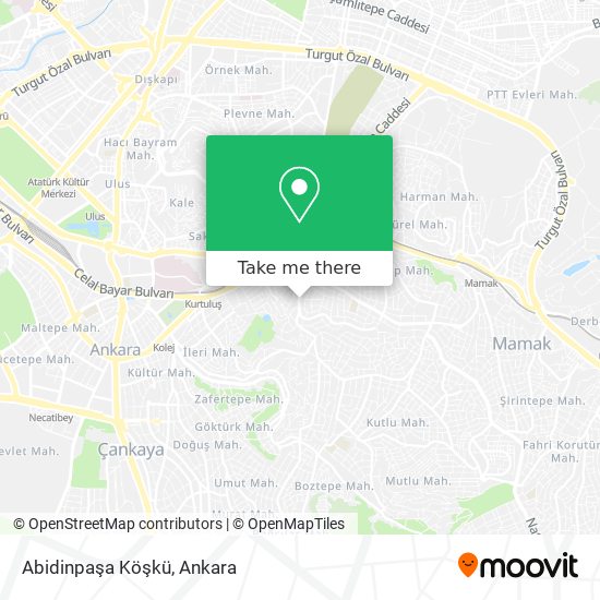 Abidinpaşa Köşkü map