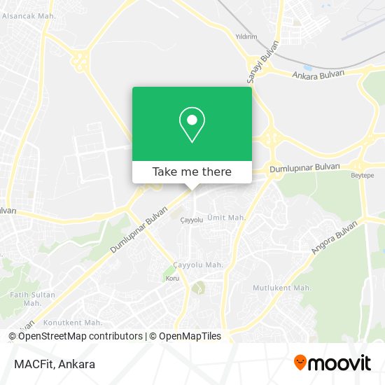 MACFit map