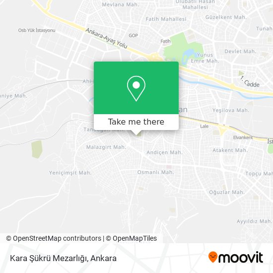 Kara Şükrü Mezarlığı map