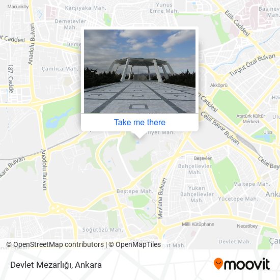 Devlet Mezarlığı map