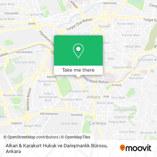 Alkan & Karakurt Hukuk ve Danışmanlık Bürosu map