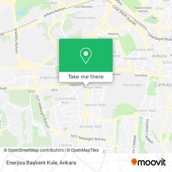 Enerjisa Başkent Kule map