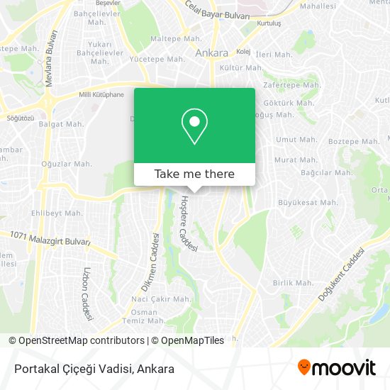 Portakal Çiçeği Vadisi map