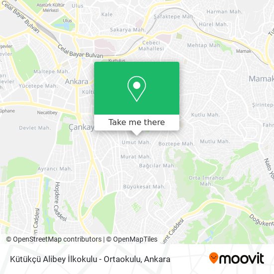 Kütükçü Alibey İlkokulu - Ortaokulu map