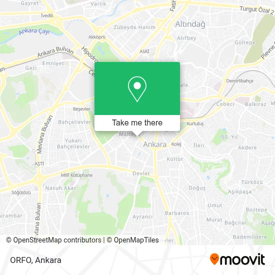 ORFO map