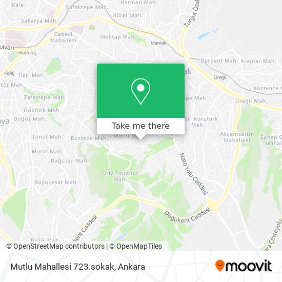 Mutlu Mahallesi 723.sokak map