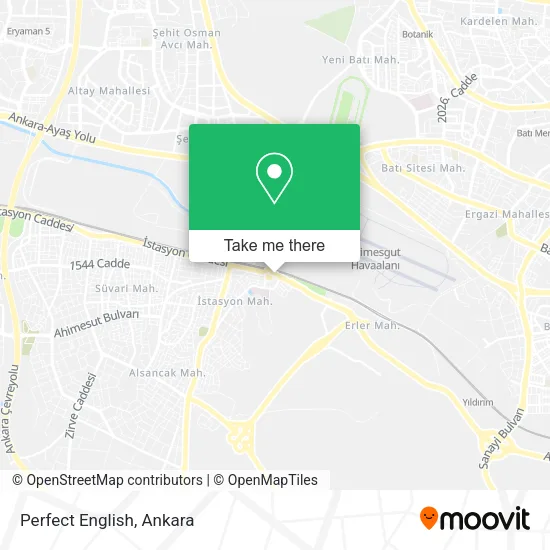 Perfect English map