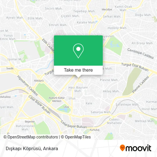 Dışkapı Köprüsü map