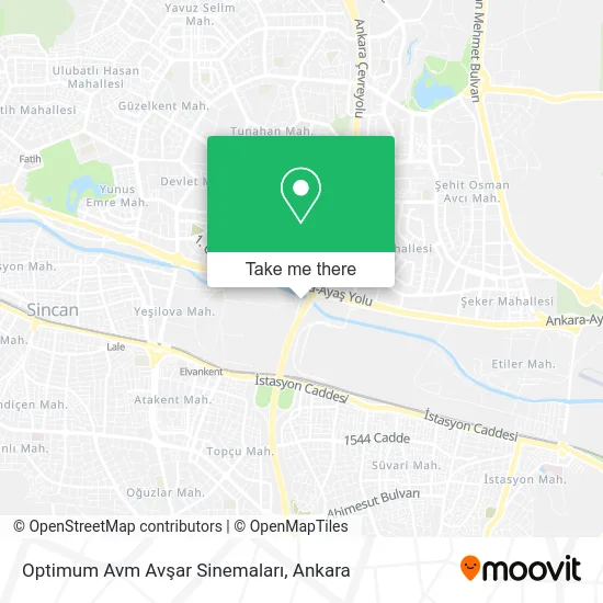 Optimum Avm Avşar Sinemaları map