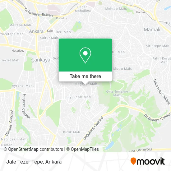 Jale Tezer Tepe map