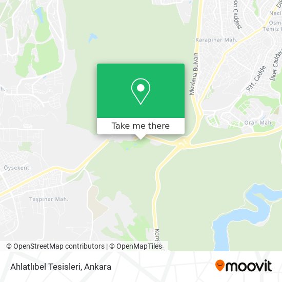 Ahlatlıbel Tesisleri map