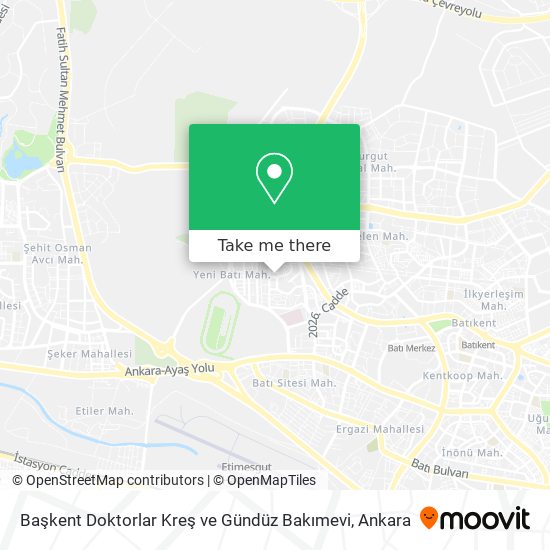 Başkent Doktorlar Kreş ve Gündüz Bakımevi map