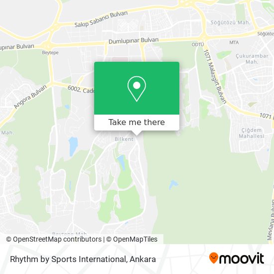Rhythm by Sports International map