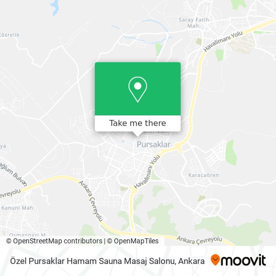 Özel Pursaklar Hamam Sauna Masaj Salonu map