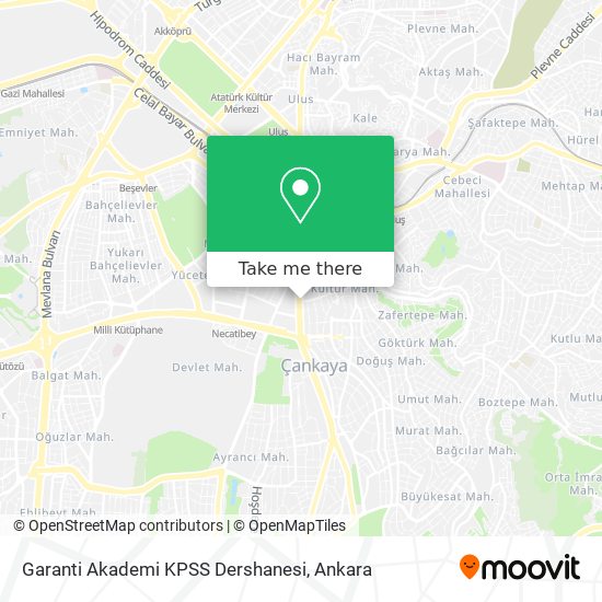 Garanti Akademi KPSS Dershanesi map