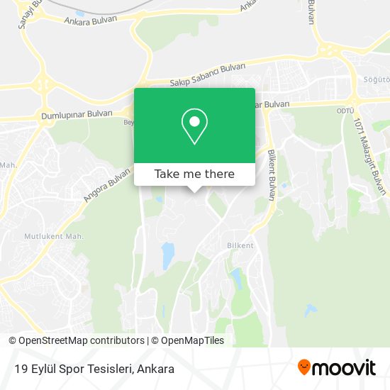 19 Eylül Spor Tesisleri map