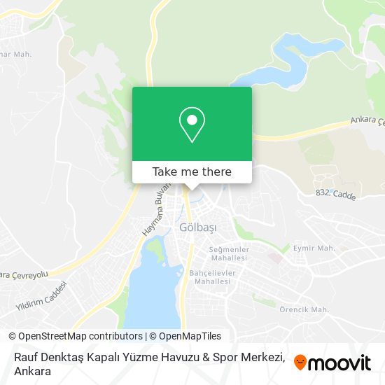 Rauf Denktaş Kapalı Yüzme Havuzu & Spor Merkezi map