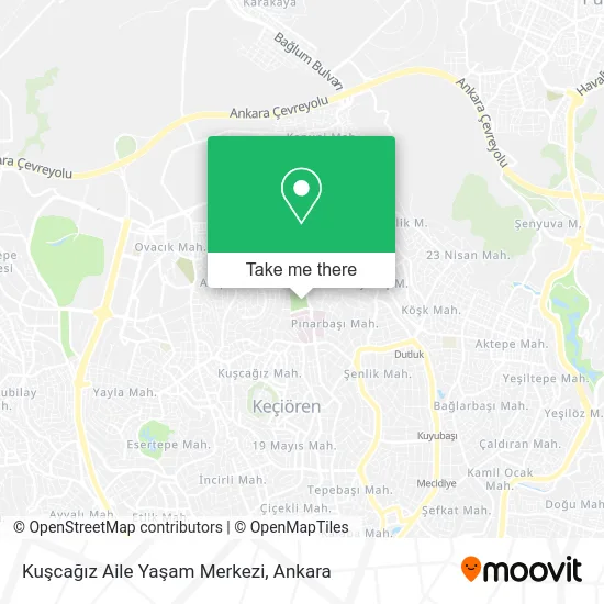 Kuşcağız Aile Yaşam Merkezi map