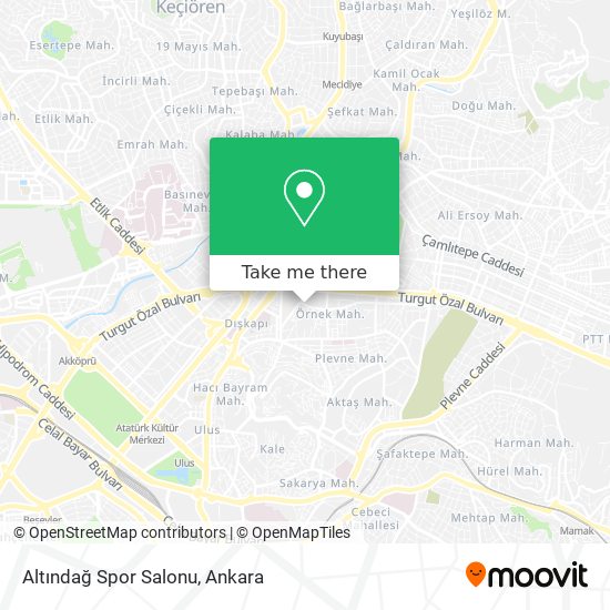 Altındağ Spor Salonu map