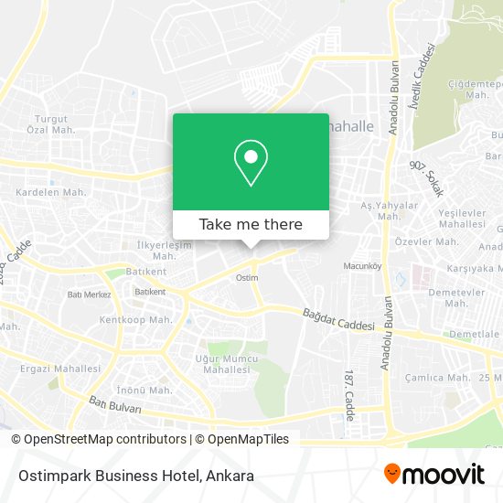 Ostimpark Business Hotel map