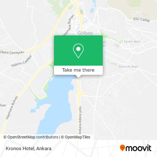 Kronos Hotel map