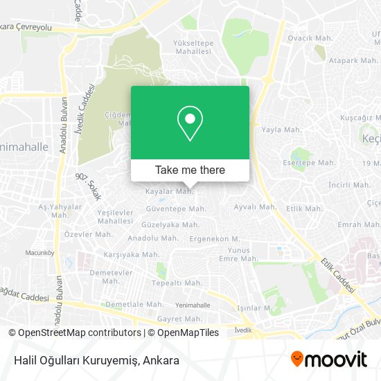 Halil Oğulları Kuruyemiş map
