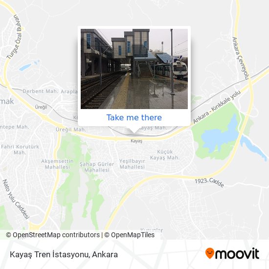 Kayaş Tren İstasyonu map