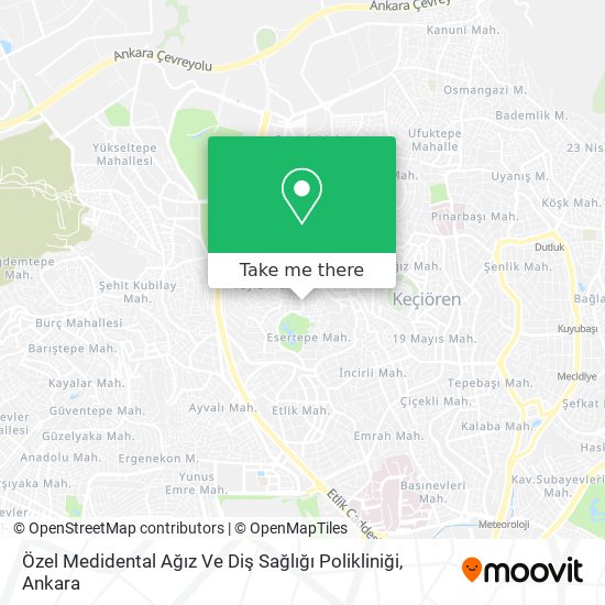 Özel Medidental Ağız Ve Diş Sağlığı Polikliniği map