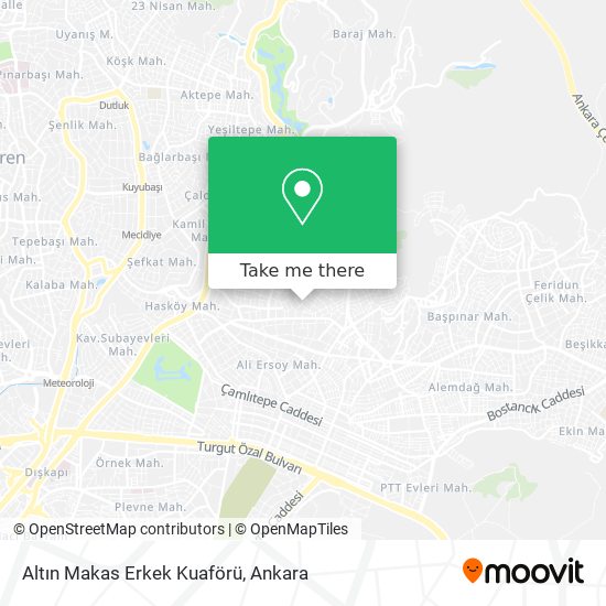 Altın Makas Erkek Kuaförü map
