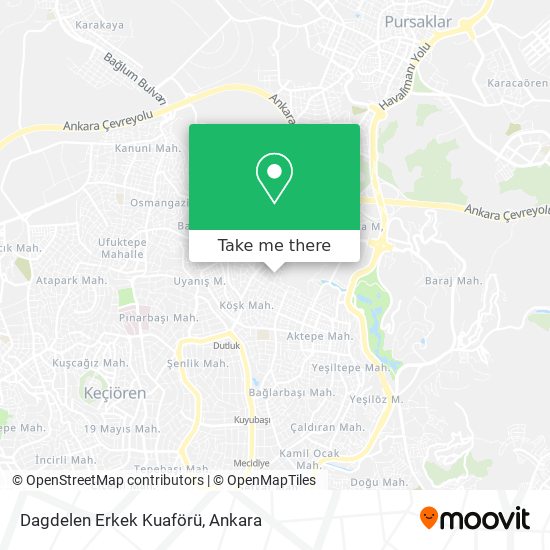 Dagdelen Erkek Kuaförü map