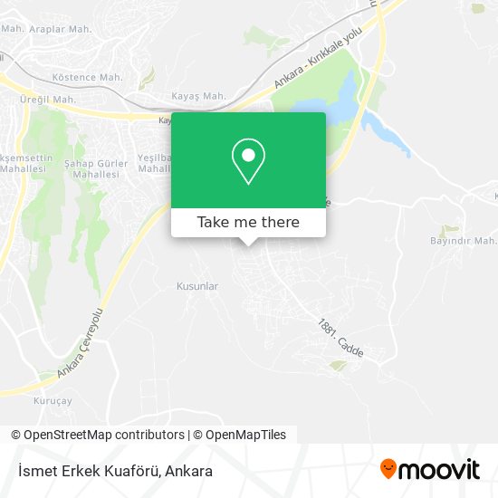 İsmet Erkek Kuaförü map