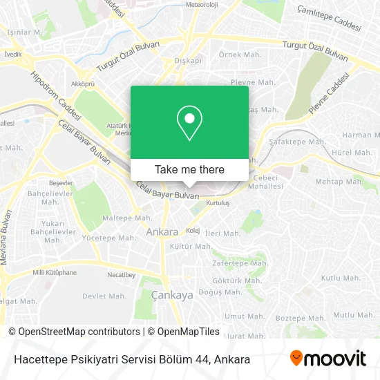 Hacettepe Psikiyatri Servisi Bölüm 44 map