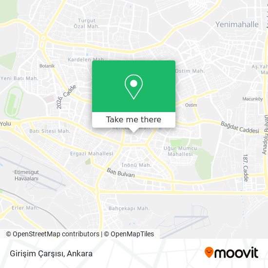 Girişim Çarşısı map