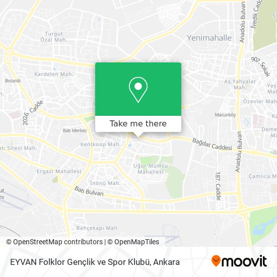 EYVAN Folklor Gençlik ve Spor Klubü map