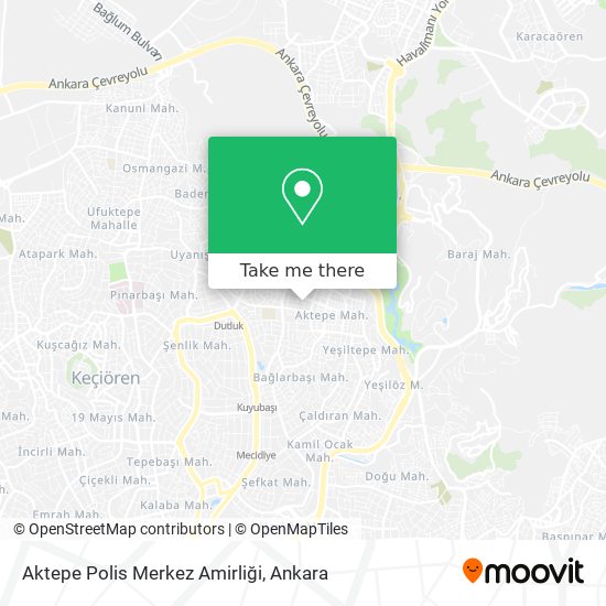 Aktepe Polis Merkez Amirliği map