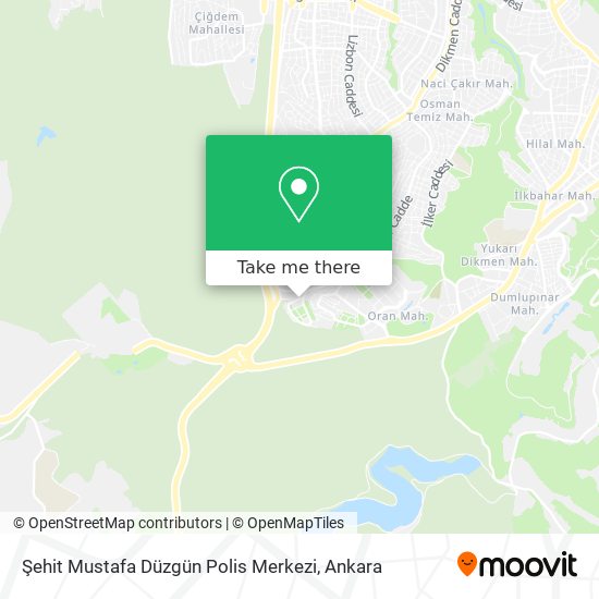 Şehit Mustafa Düzgün Polis Merkezi map