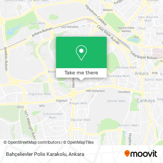 Bahçelievler Polis Karakolu map