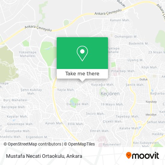 Mustafa Necati Ortaokulu map