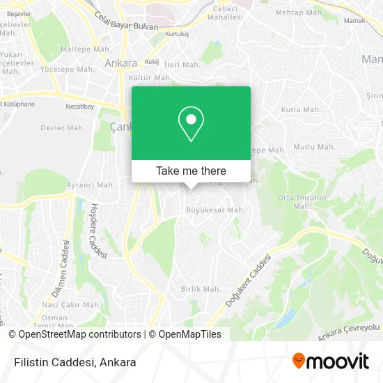 Filistin Caddesi map