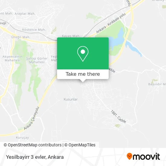 Yesilbayirr 3 evler map