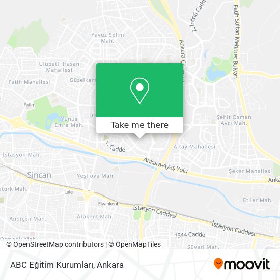 ABC Eğitim Kurumları map