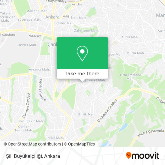 Şili Büyükelçiliği map