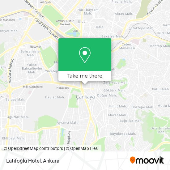 Latifoğlu Hotel map
