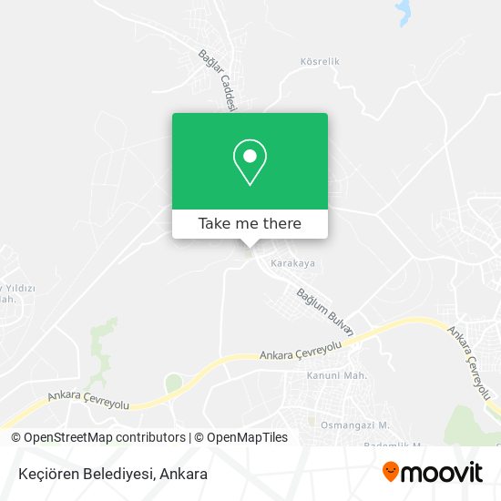 Keçiören Belediyesi map
