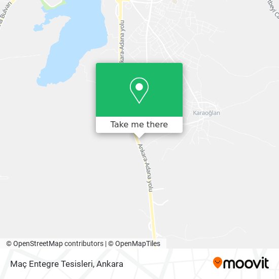 Maç Entegre Tesisleri map