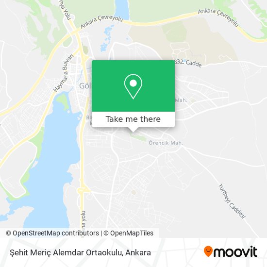 Şehit Meriç Alemdar Ortaokulu map