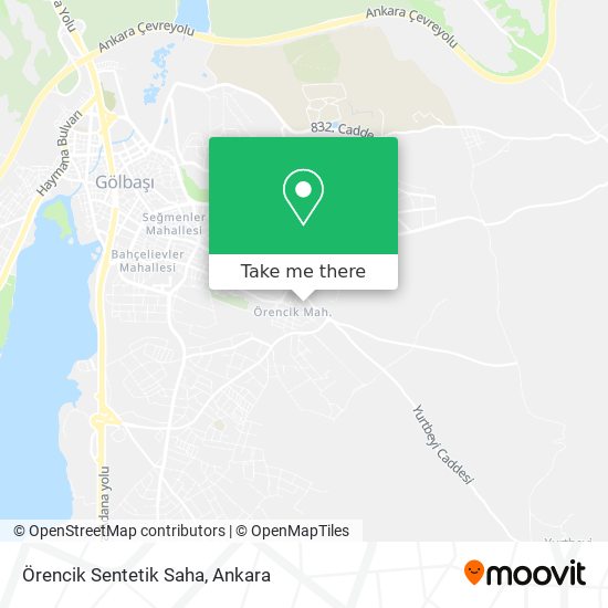 Örencik Sentetik Saha map