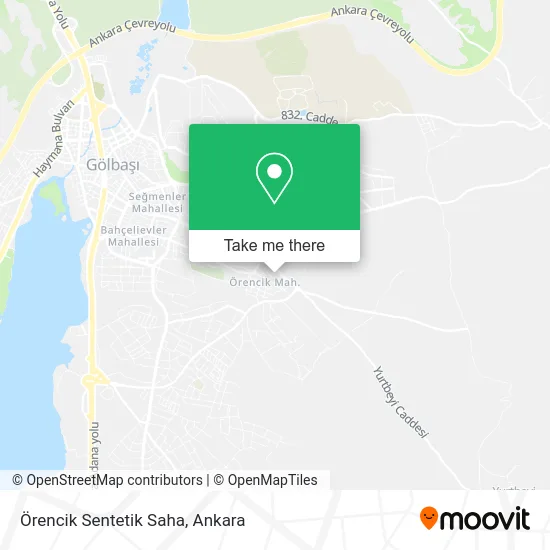 Örencik Sentetik Saha map